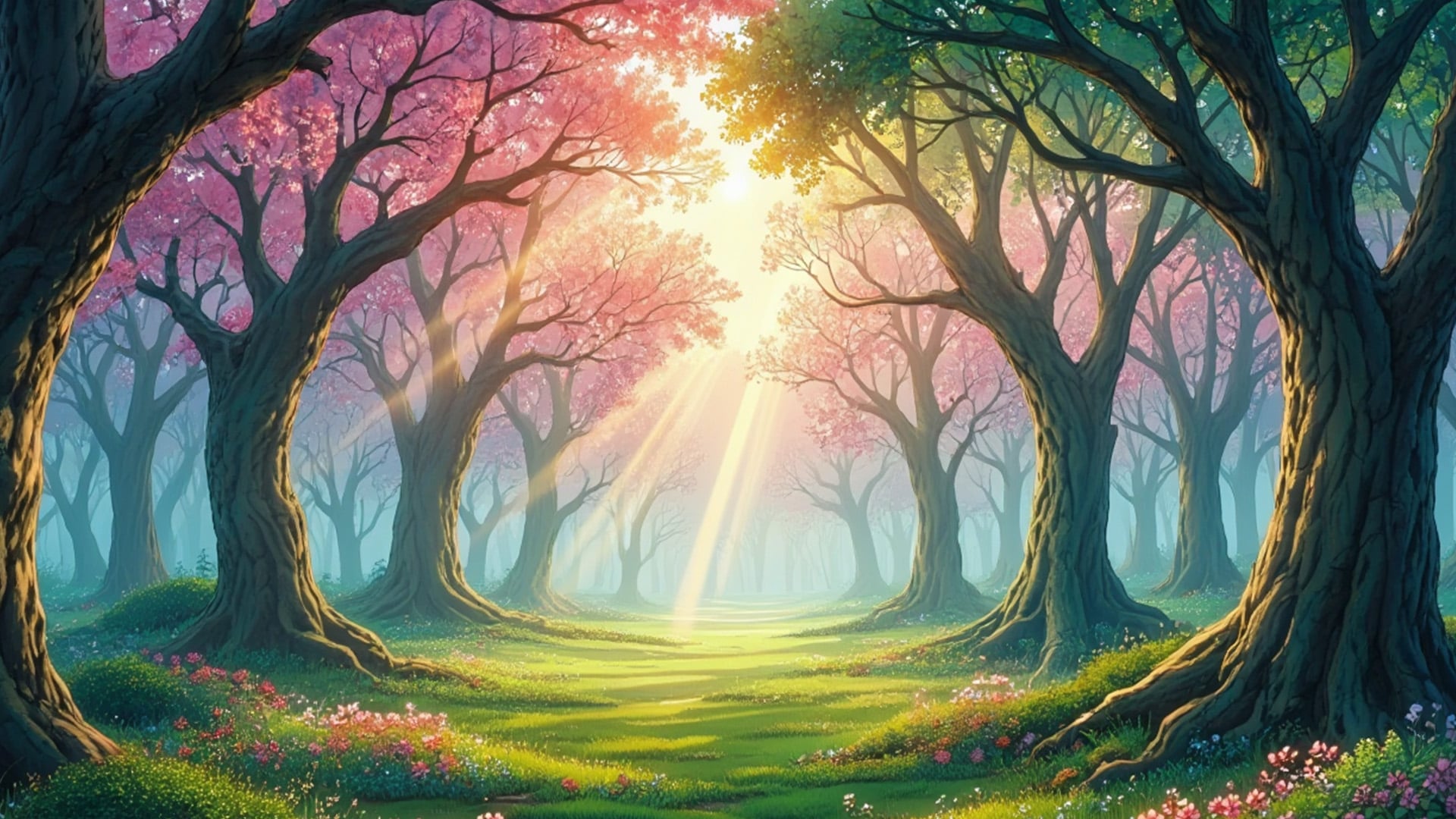 Magic Blossom Forest
